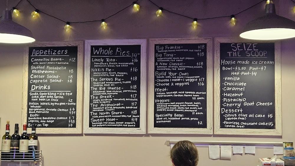 Seize the Slice Menu image 1