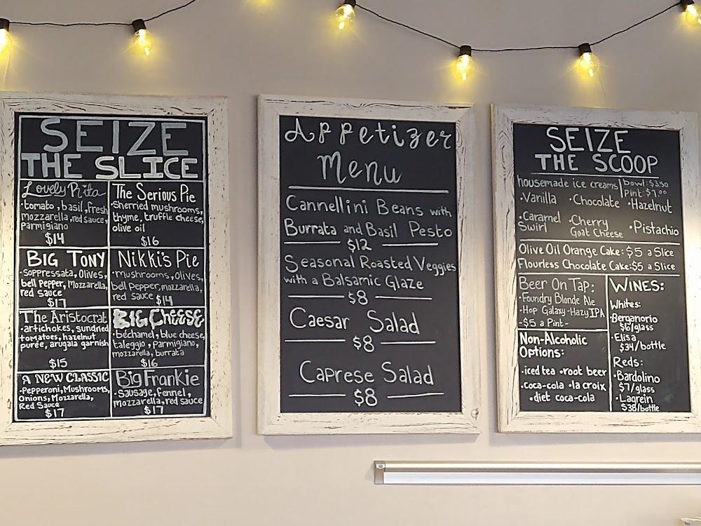 Seize the Slice Menu image 2